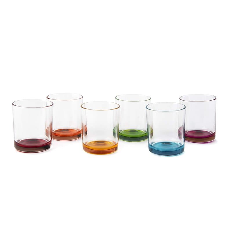 Excelsa Marrakech Set 6 Verres à Eau Verre, Capacité: 260 ml