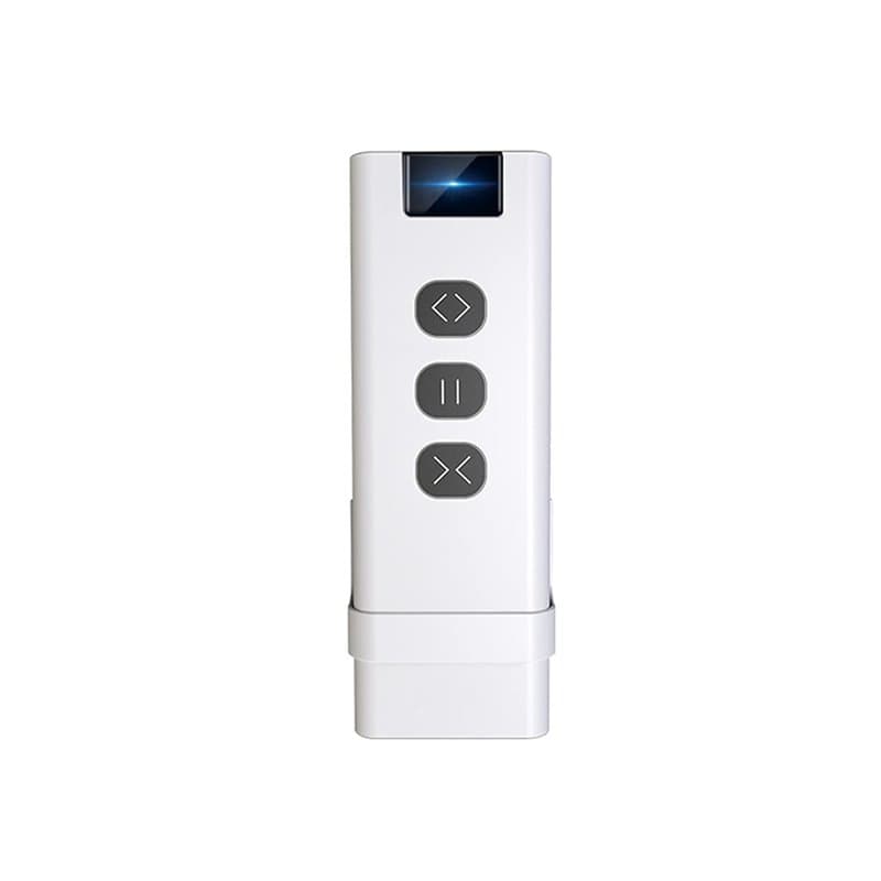 LEDLUX SH1901, Télécommande RF 433 MHz, Mon Canal Avec 3 Boutons, Support de Télécommande Inclus, Pour Volets Électriques