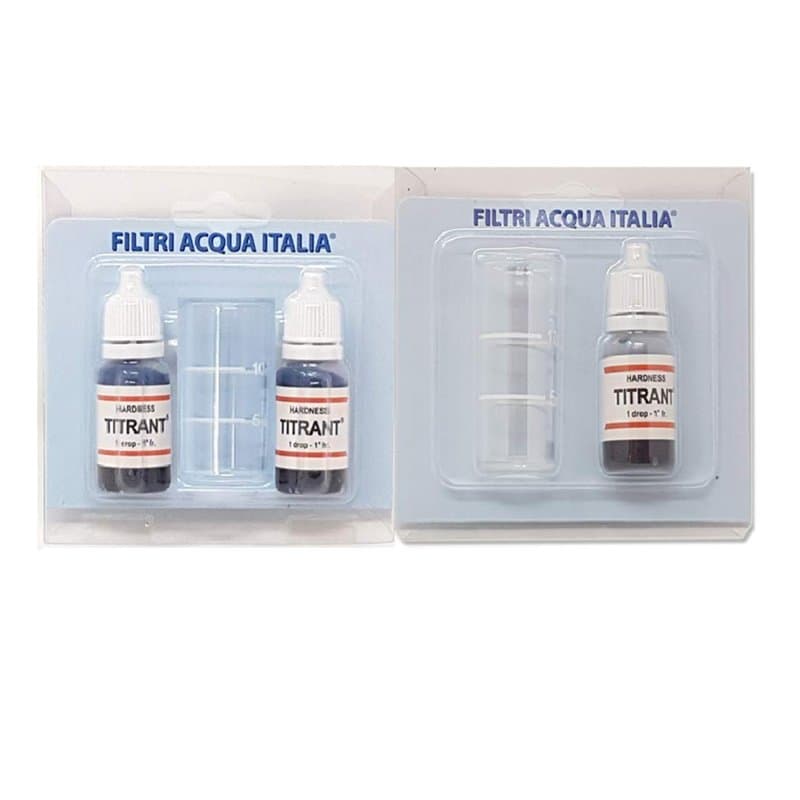 Titrant 3 Kit d'analyse de dureté d'eau (grade français) – Testeur de dureté réactif unique