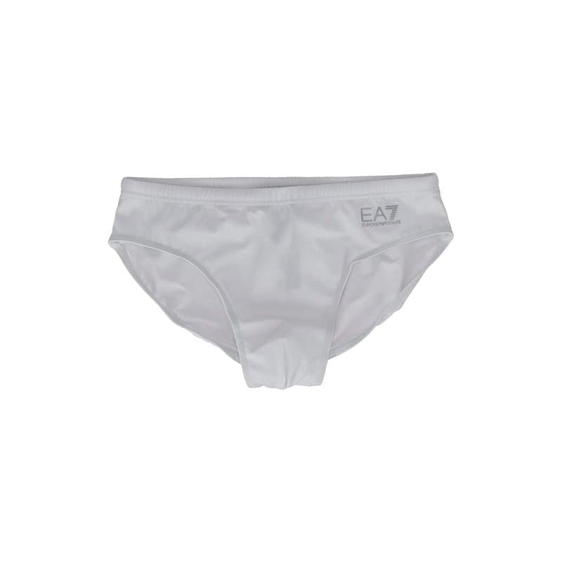 COSTUME MARE E PISCINA Uomo EA7 7M000501 AF14514 SLIP BEACHWEAR M0076 WHITE/SILVER