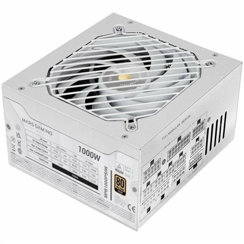 Bloc dAlimentation Mars Gaming MPB1000PSIW ATX 1000 W 80 Plus Gold