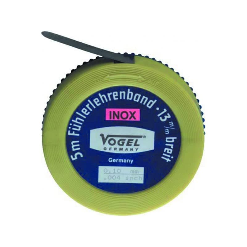 Rouleau de cerclage calibré en acier inoxydable, 5 m x 12,7 mm, idéal pour les fixations et emballages résistants.