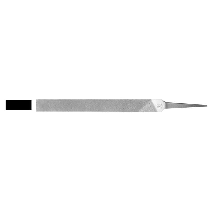 Lime plate parallèle pour mécaniciens, acier haute résistance, design ergonomique, idéale pour l'ébauche et la finition du métal