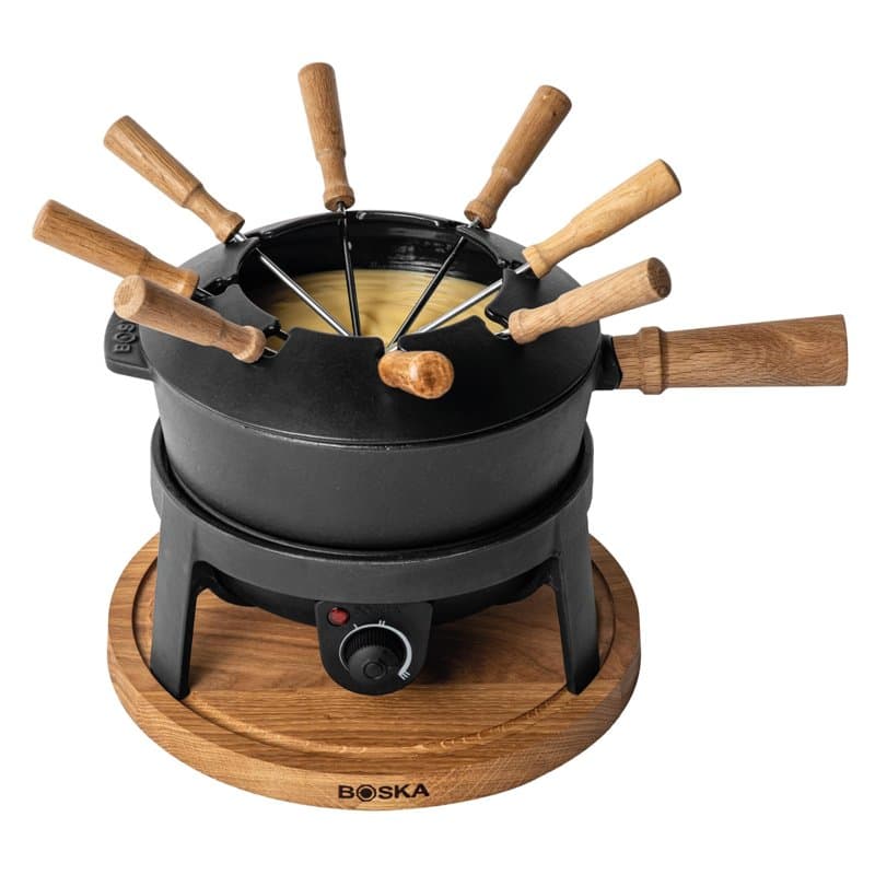 Boska Service à Fondue Électrique Pro - Prime Fondue - Appareil a fondue électrique - Pour fondue savoyarde, fromage fondue, app
