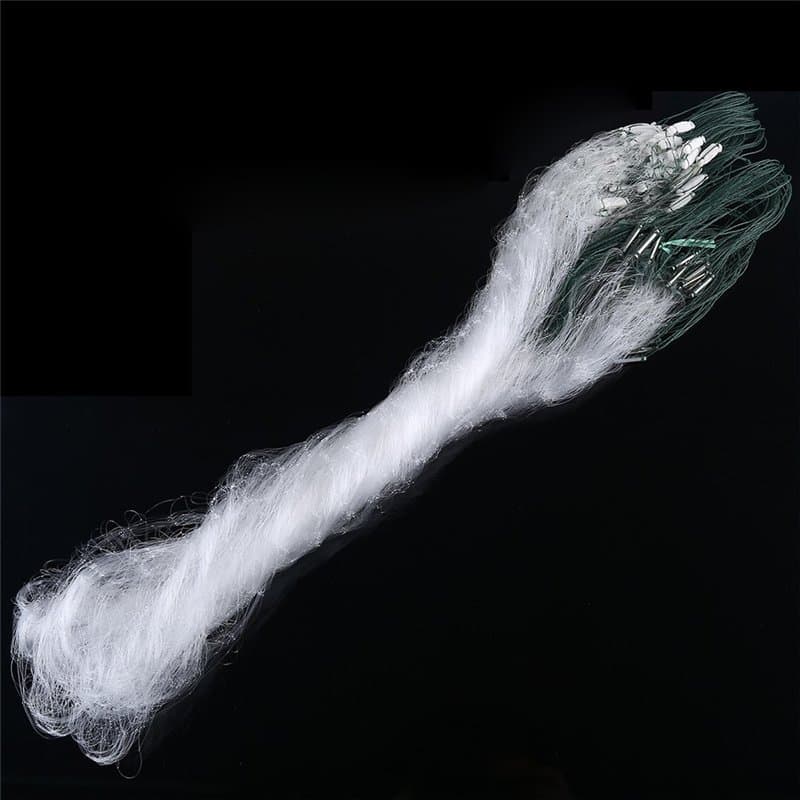 Bnineteenteam Filet de piège de pêche, Filet de pêche Robuste en Nylon 1 MX 20 m avec piège à Poisson Flotteur Monofilament Peti