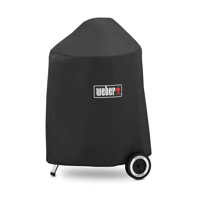 Weber Housse de Barbecue Premium pour Barbecue à Charbon de Bois Ø 47cm, Respirante, résistante aux UV et à l'eau, protège Contr