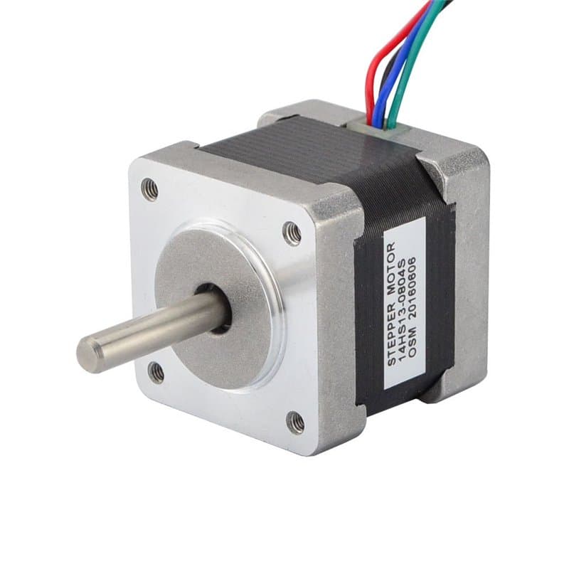 STEPPERONLINE Moteur pas a pas Nema 14 Bipolaire 1.8deg 18Ncm 0.8A 35x35x34mm 4 Fils pour Imprimante 3D, Machine CNC