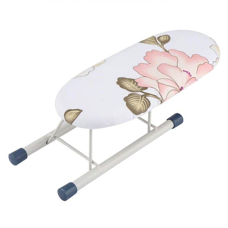 Mini planche à repasser pliable avec housse de protection décorative, mini planche à repasser pour traiter les poignets, cou, co