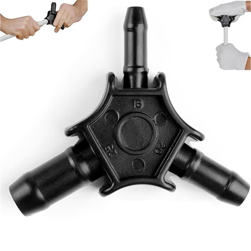 ANBOO Ébavureur Multicouche Et Redresseur Multicouche Ø16-Ø20-Ø25, Outil Multifonctionnel Pour Tuyaux Multicouches, Calibreur De