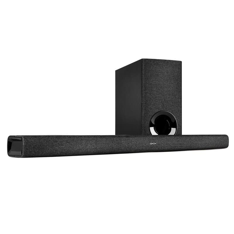 Denon DHT-S416 2.1 TV Soundbar with Wireless Subwoofer, Google Chromecast Built-in, WiFi, Bluetooth, Dolby Digital, HDMI Arc, Op