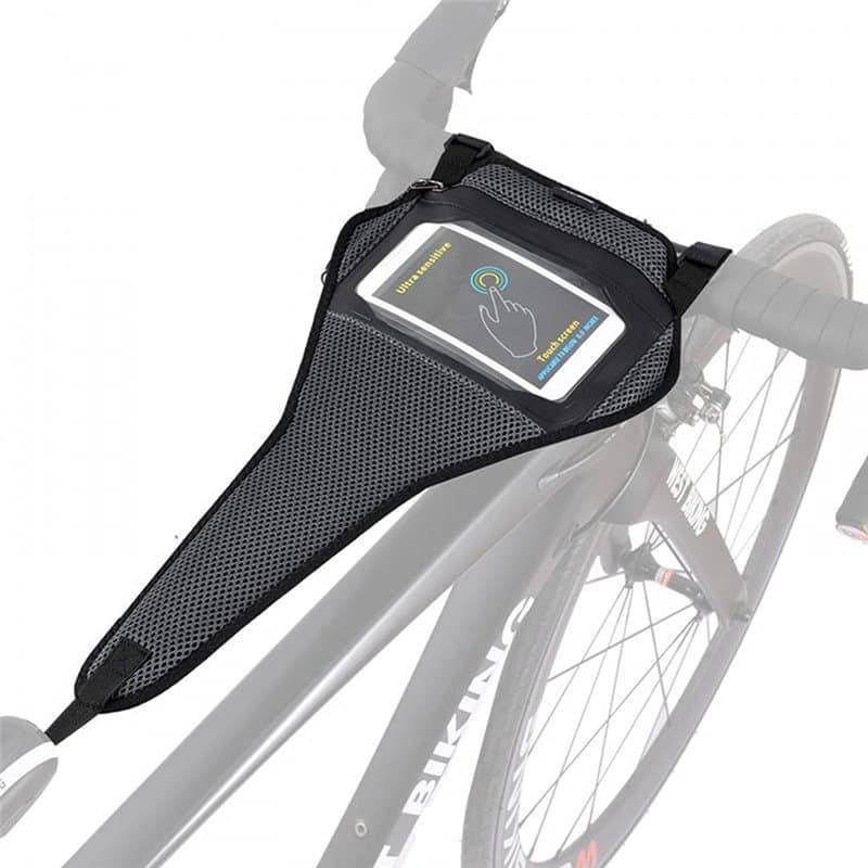 MiOYOOW Trainer Sweat Net, 1x Vélo Route Vélo de Cadre Protecteur Absorbe la Sueur Anti-Transpiration Absorbant Capteur de Sueur