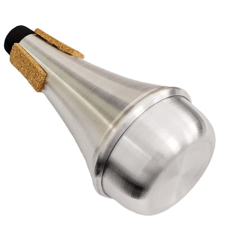 Ensemble de trompette droite en aluminium avec silencieux, Instrument à vent
