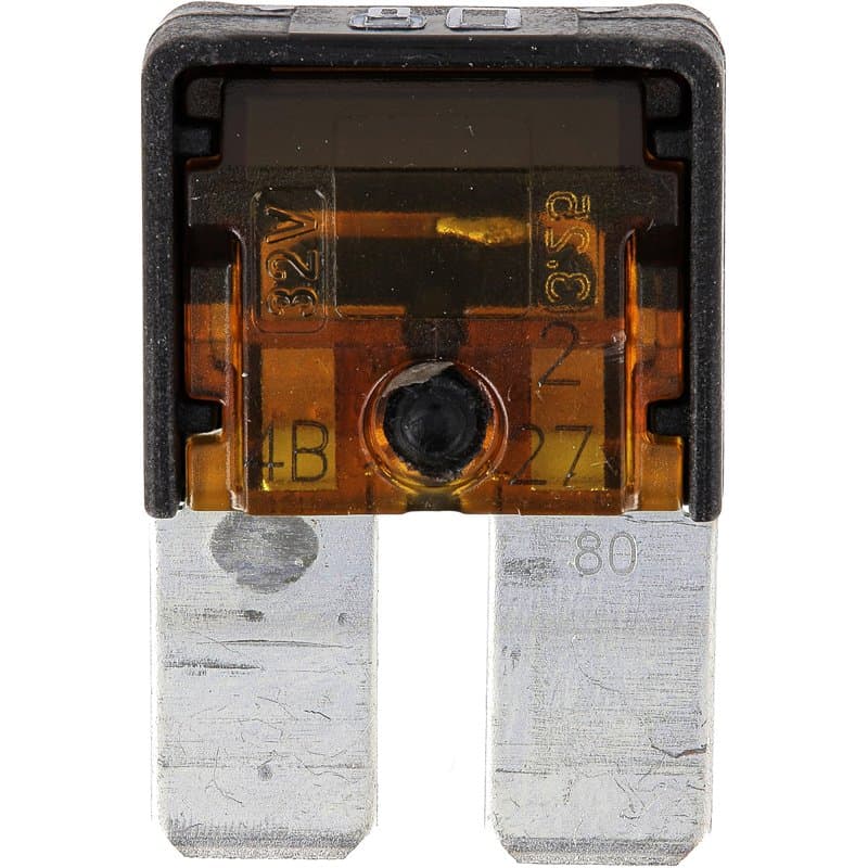 Restagraf - Fusible Plat Compact pour Automobile - Puissance 80 A - Compatible avec Citroën, DS, Opel, Peugeot, Renault - Réf. 2