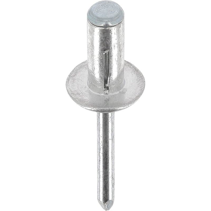 Restagraf Rivet Expansé Aluminium en Sachet pour Moteur Essuie Vitre et Carrosserie, 0.5 à 2mm Épaisseur, 17mm Longueur, Lot de