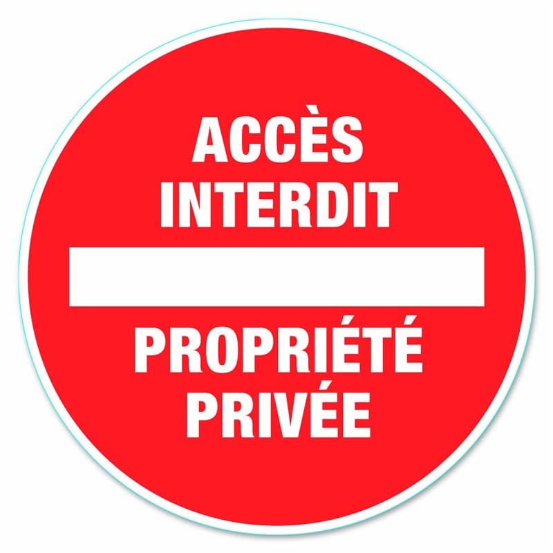 Chapuis DS11 Disque pvc adhésif D170 mm Propriété privée