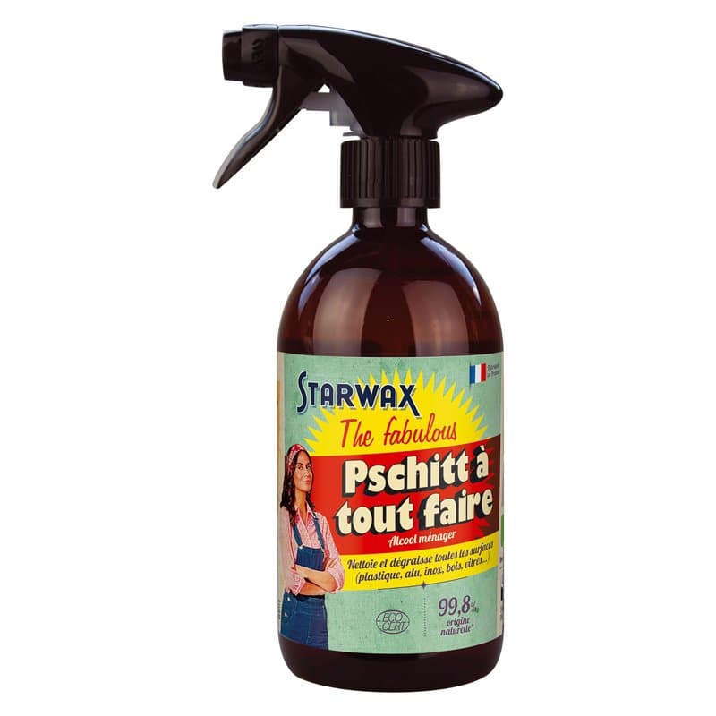 STARWAX THE FABULOUS - Nettoyant Toutes Surfaces - Nettoie, Dégraisse, Fait Briller -Parfum Jasmin - 99,8% d'Ingrédients d'Origi