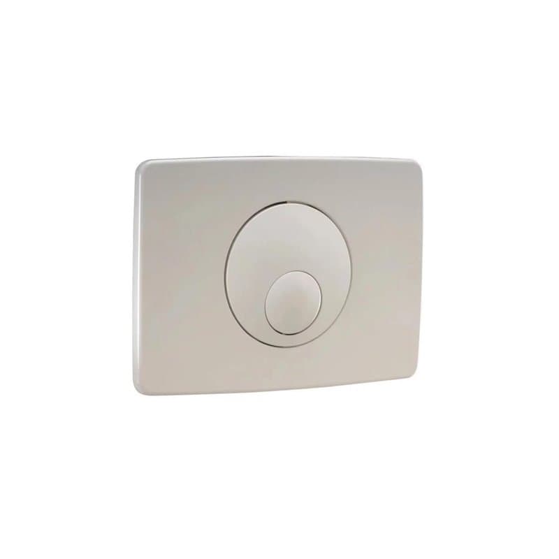 NICOLL PPL25002 Plaque de Commande Double volume-Blanche-0709176