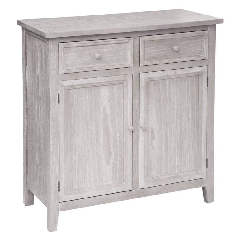 Buffet 2 Portes Charme - Bois Blanchi - Atmosphera créateur d'intérieur