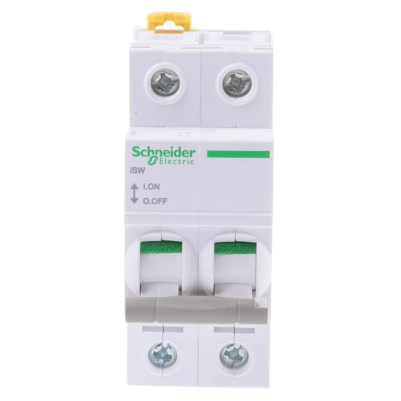 Schneider Electric - Acti9, iSW interrupteur-sectionneur 2P 40A 415VAC - A9S65240
