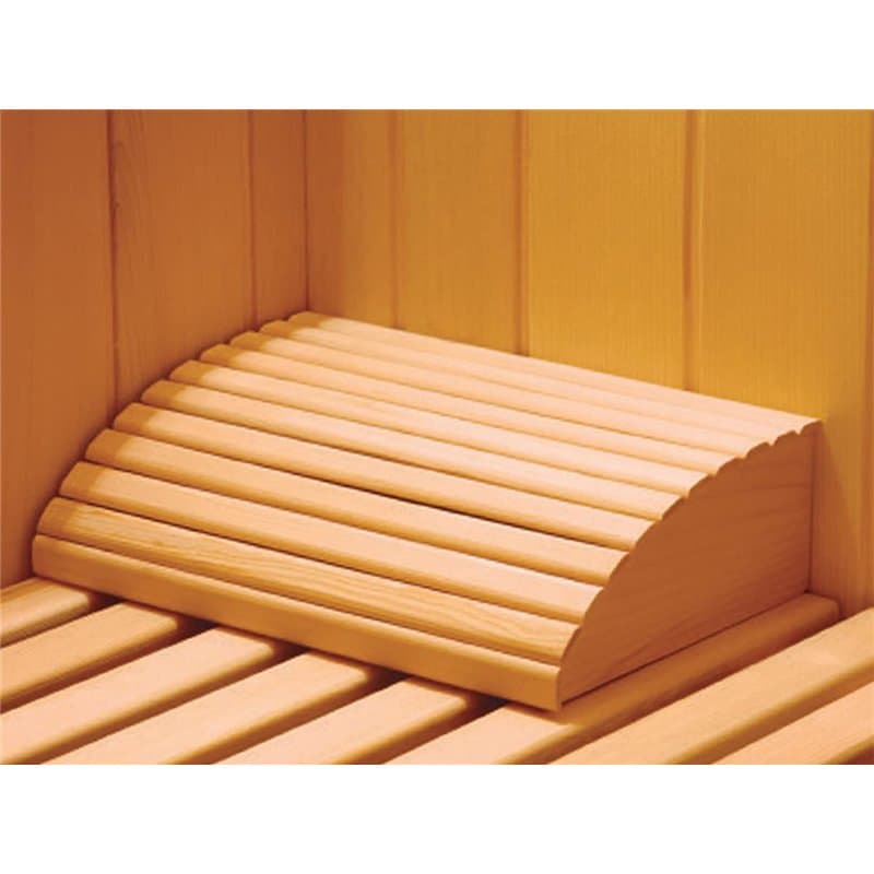 FRANCE SAUNA - Appuie-tête pour Sauna - SN-AC-TETE - Repose-tête Confortable en Bois Ergonomique Sauna - 43 x 20.5 x 75cm