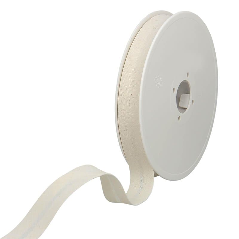 Les Petits Rubans Biais de Couture – 30 mm de large,plié 15 mm,rouleau de 25 m,50% coton 50% polyester,bordure pour couture,band
