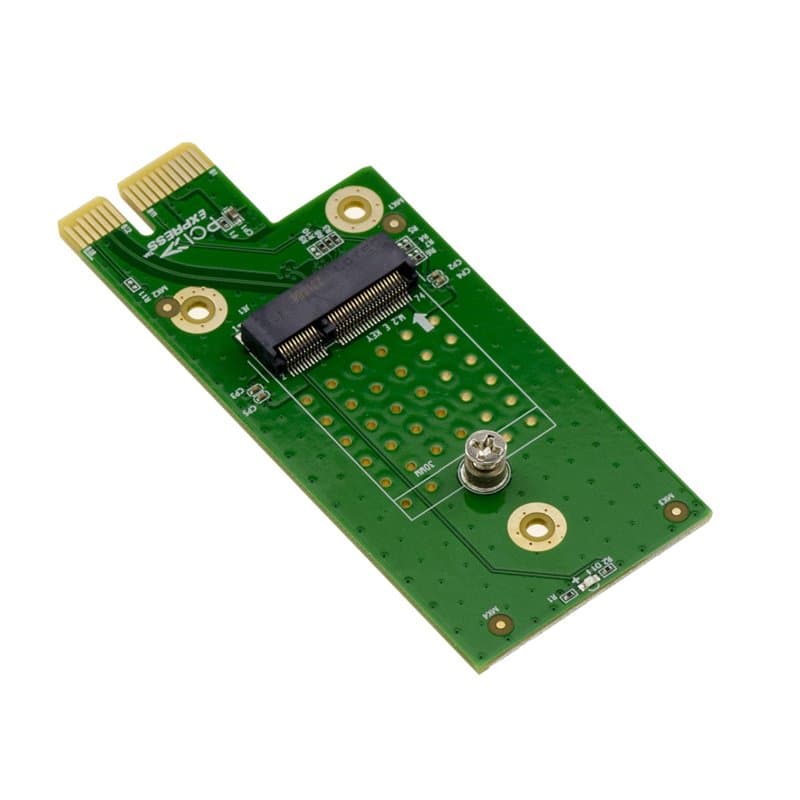KALEA-INFORMATIQUE Contrôleur PCIe pour Carte M2 WiFi E Key pour Utiliser Une Carte M.2 WiFi sur Un Port PCI Express x1