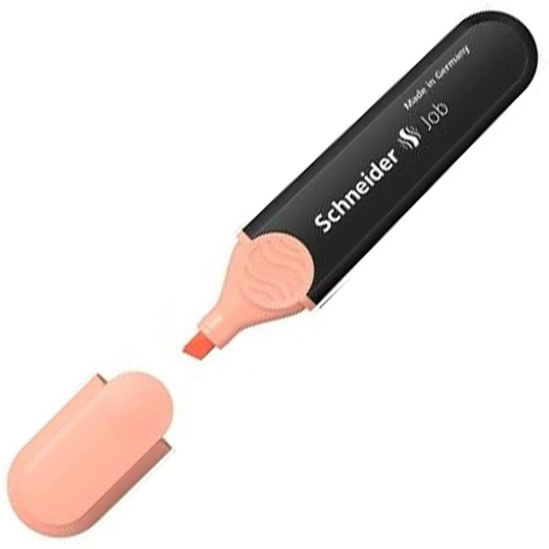 Schneider 95126 Surligneur Job Ppl, 1-5 mm, orange Pastel