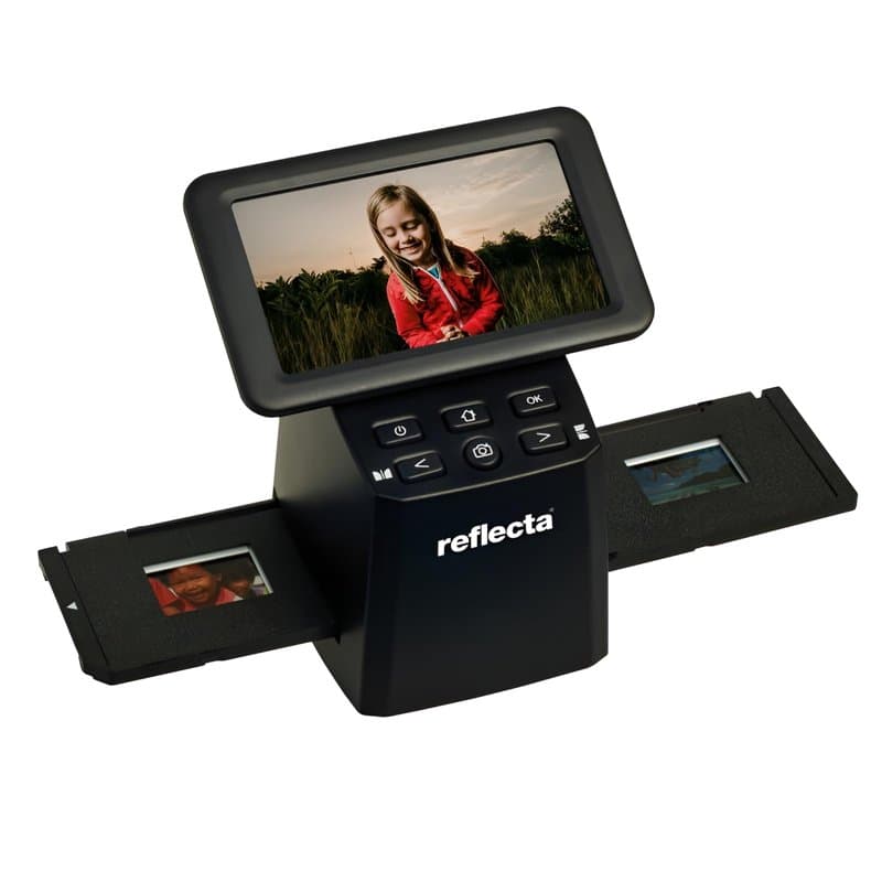 Reflecta X33-Scan - Scanner Diapositives et Négatifs Photo, 15,3 MP CMOS, Résolution 4608x3072 (5760x3840 Interpolée), Écran LCD