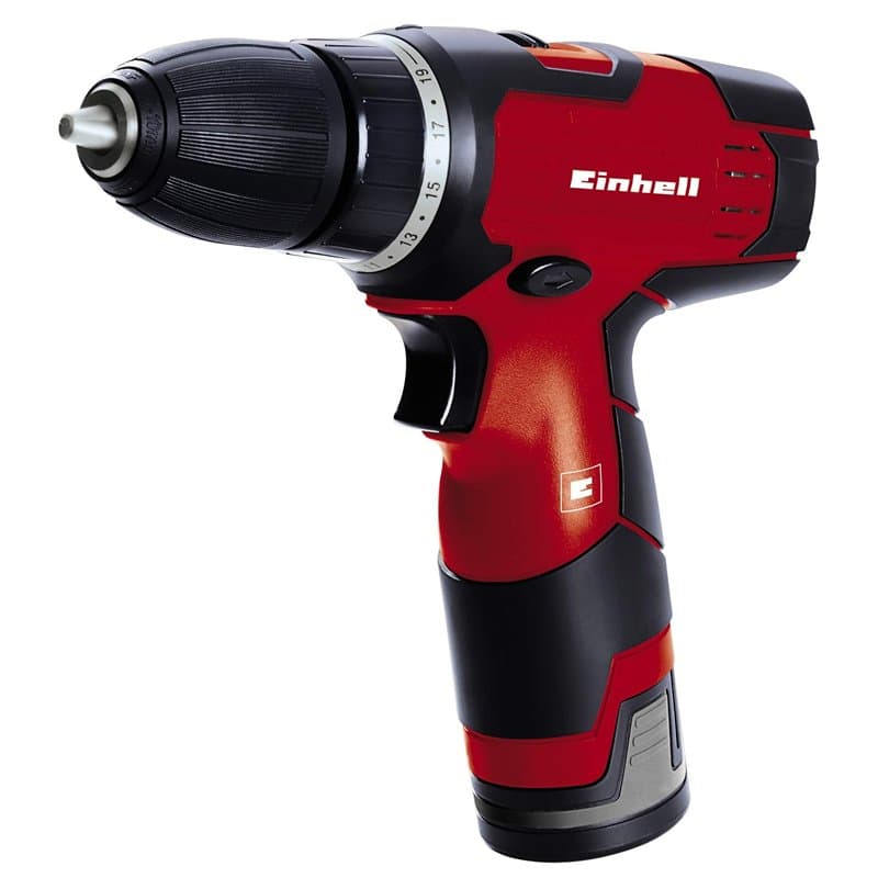 Einhell Visseuse sans fil TH-CD 12-2 Li (12 V, Couple : 24 Nm) Livrée en coffret avec chargeur et batterie