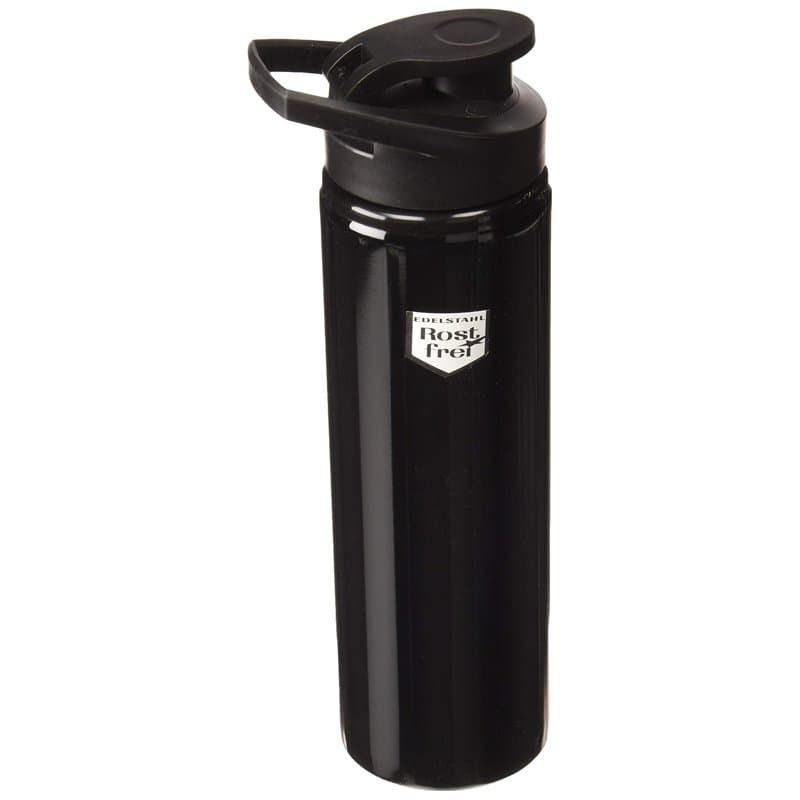 Fischer Bouteille d'eau Gourde vélo en Acier Inoxydable Noir Adulte, 750 ML