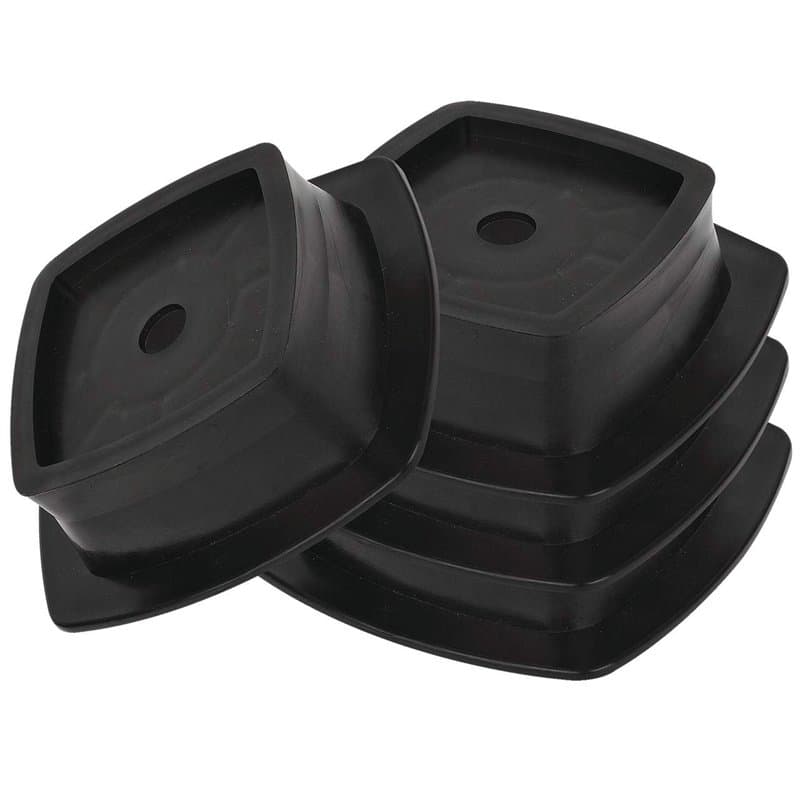 cartrend Lot de 4 plaques de Support empilables pour caravanes, Camping-Cars, Tables, chaises - Chêne