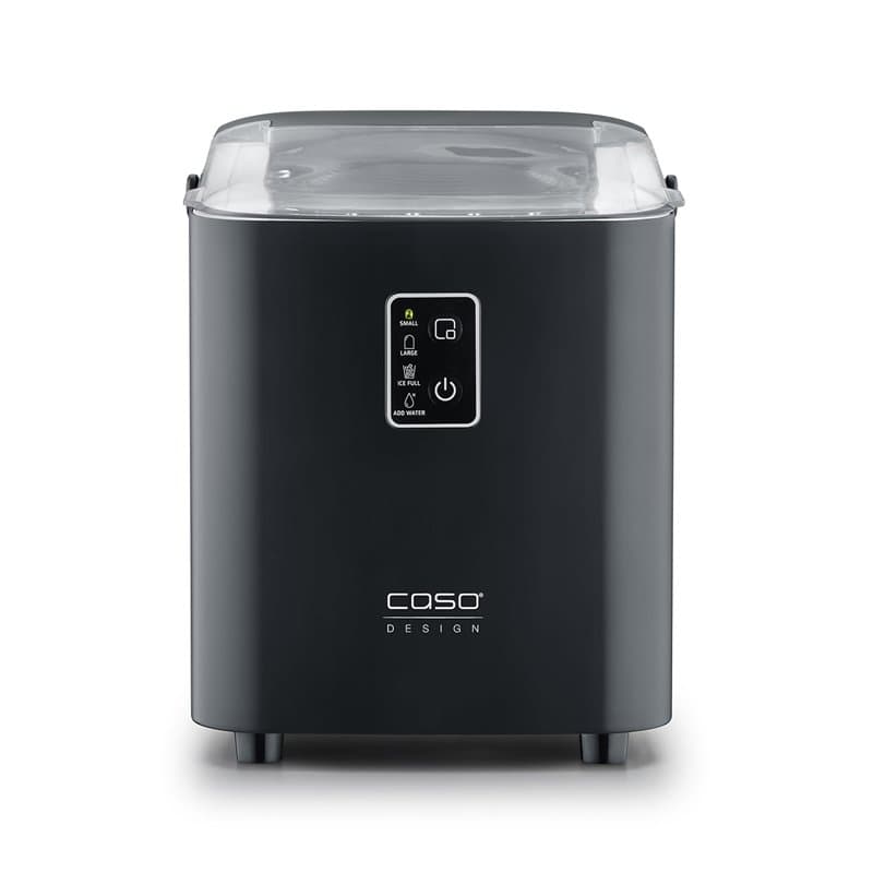 CASO Design IceChef Machine à glaçons compacte pour la maison et la cuisine, réservoir d'eau de 1 L, glace en seulement 6 minute