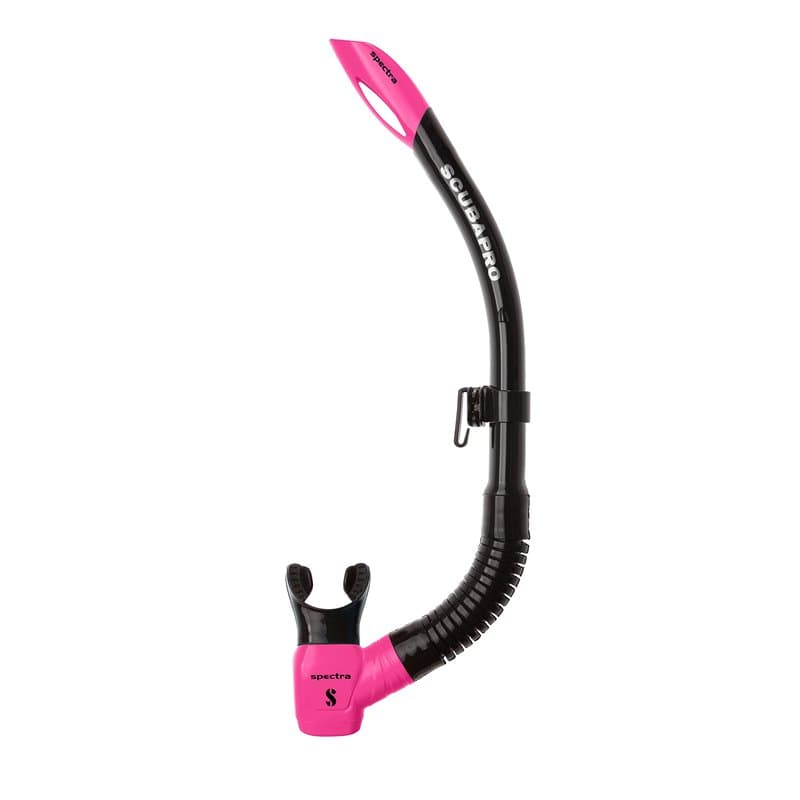 Scubapro Spectra Snorkel, BLK/Pink Kit de détendeur pour plongée en Eau Froide Unisex-Adult, Multicolor, Taille Unique