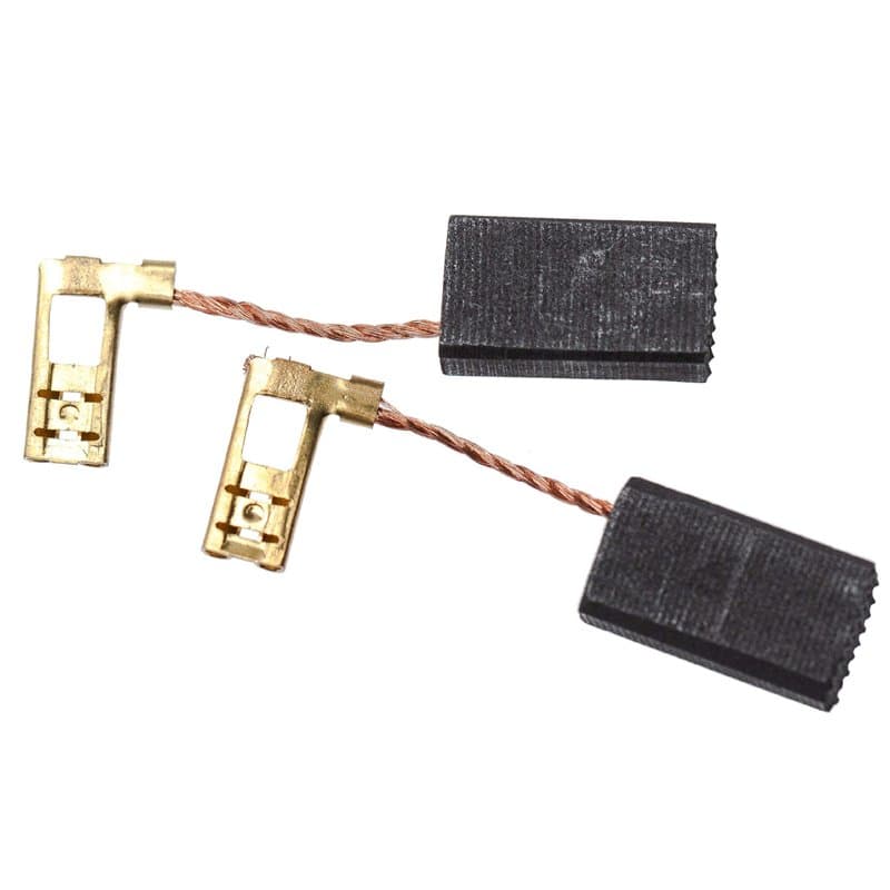 vhbw 2x balais de charbon 5 x 10 x 18 mm compatible avec Hilti WSR 900-PE outil électrique