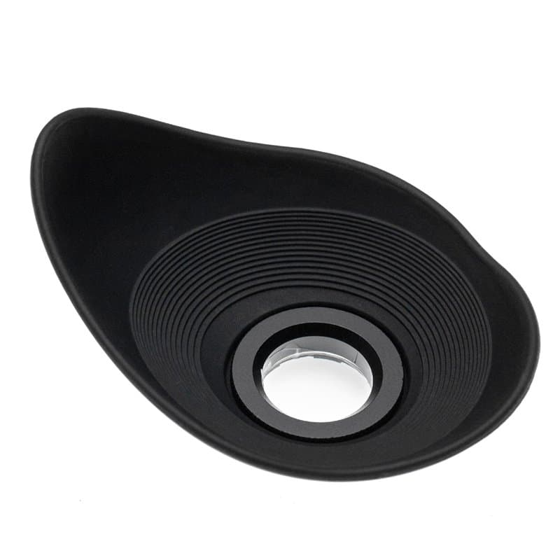 vhbw Oeilleton pour viseur Remplacement pour Nikon DK-19 pour Appareil Photo Reflex DSLR oculaire - Noir, Ovale, verrouillable