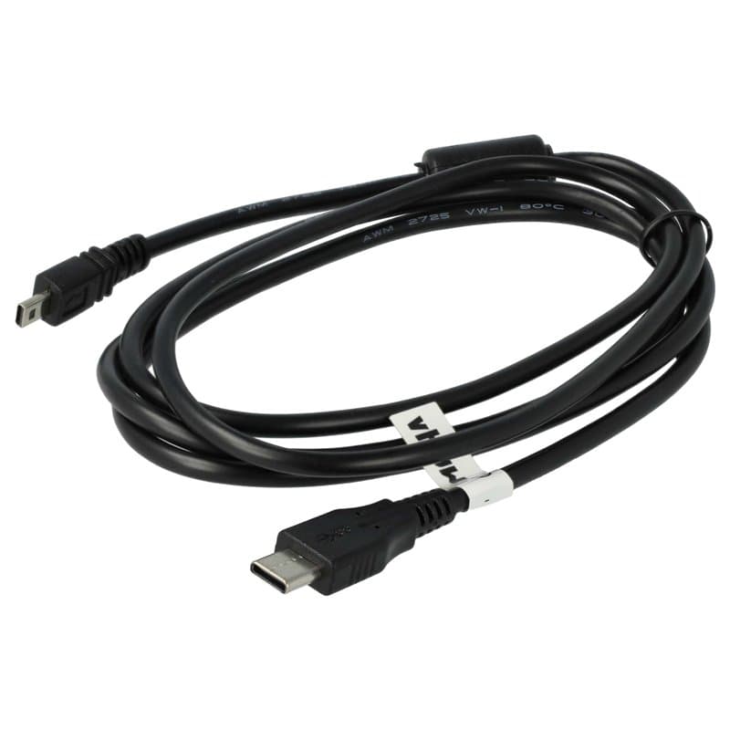 vhbw Câble de données USB-C compatible avec Nikon Coolpix W100, S9, S710 appareil photo, 150 cm