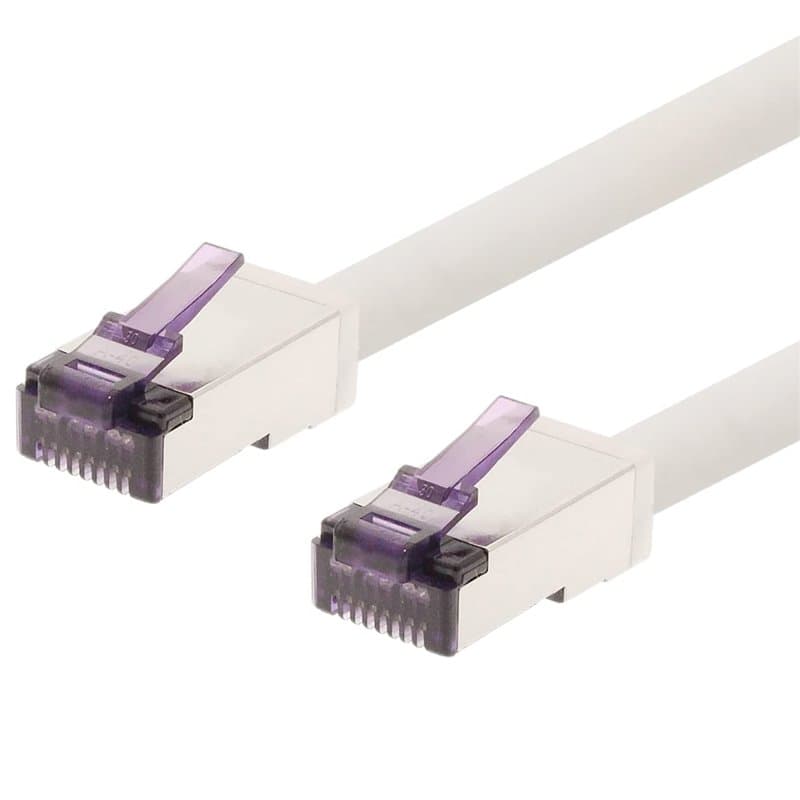 1aTTack.de - 3,0 m - Câble réseau CAT6a Superflex Ethernet Gigabit LAN Câble patch RJ45 CAT6 A 10000 Mbit s SFTP PIMF 500 MHz co