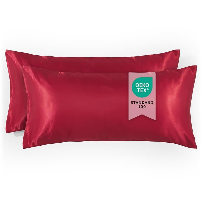 Blumtal protege oreiller 50x70 pour coussin - lot de 2 - taie oreiller 50 x 70 microfibre - taie d'oreiller 50x70 avec fermeture