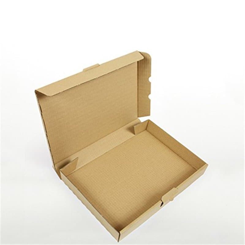 OfficeKing 25 Carton d'expédition pliable 32 x 22,5 x 5 cm, Marron, MB-4 cartons d'expédition extra-plats DIN A4 (31,5 x 22 x 4,