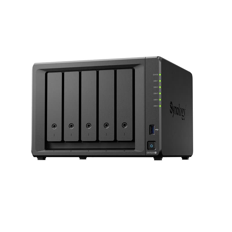 NAS de Bureau DS1525+ à 5 Baies, Extensible jusqu'à 15 Baies