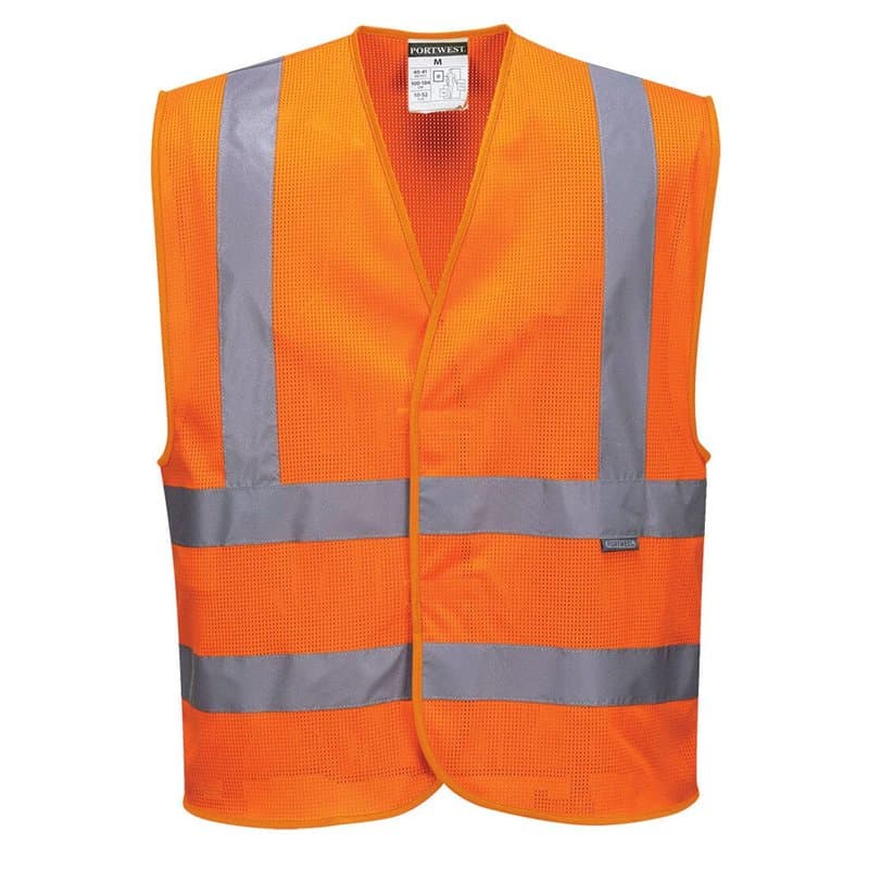 Portwest Gilet HV maille, Couleur: Orange, Taille: L/XL, C370ORRL/XL