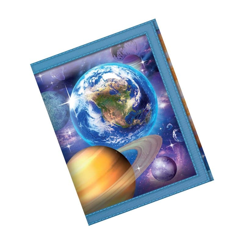 Portefeuilles 3D LiveLife - L'Odyssée de l'espace de Deluxebase. Porte Monnaie Homme Astronomie 3D Lenticulaire, Pièces, Billets