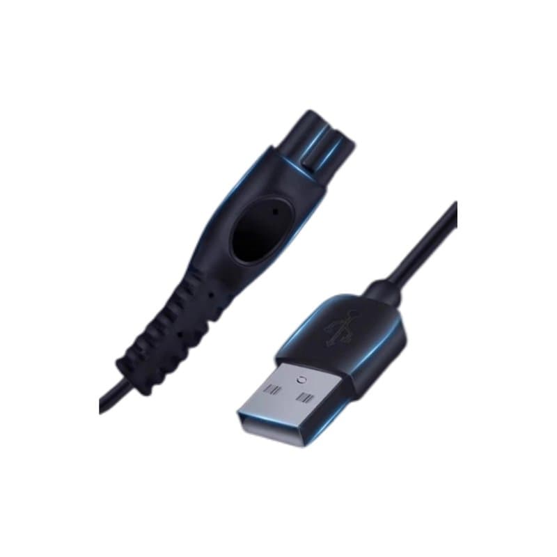 2 Pack | Rechange USB Câble de Charge 1 Mètre compatible avec Hydropulseurs Sans Fil Philips Sonicare 3000 HX3826/21, HX3826/23,