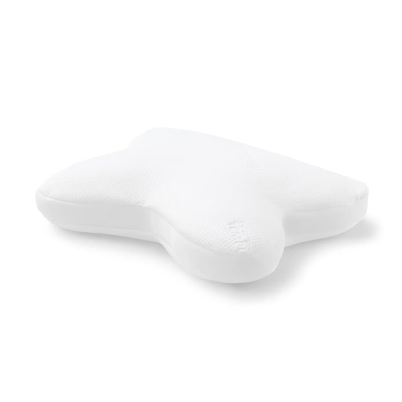 TEMPUR Ombracio Coussin de Couchage Ergonomique en Forme de Papillon, fermeté Moyenne, 60 x 50 x 10 cm, Blanc