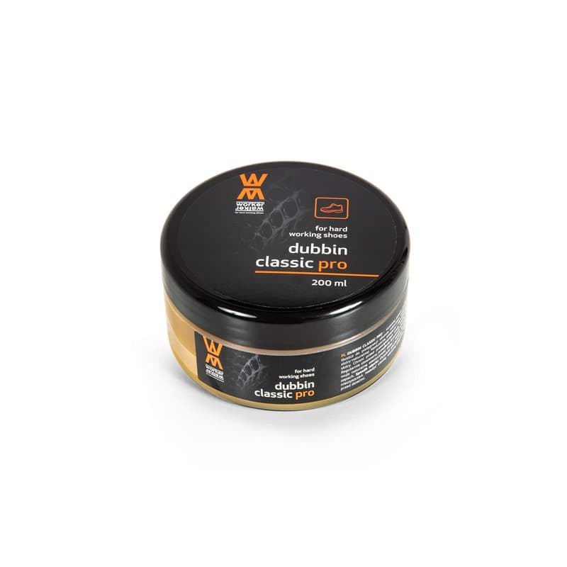 WorkerWalker Dubbin Classic Pro - Graisse naturelle pour chaussures de travail Bottes - Pâte de cire professionnelle pour chauss
