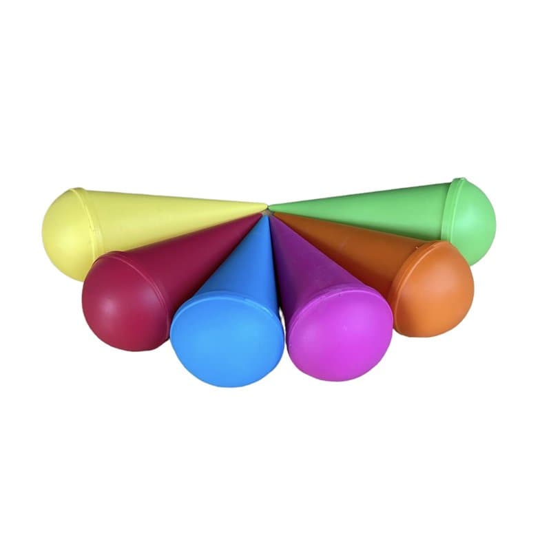 POSACHET DE Plage Couleurs assorties Idéal pour voyager Poche Conique colorée portable Cendrier Portable (Fucsia)