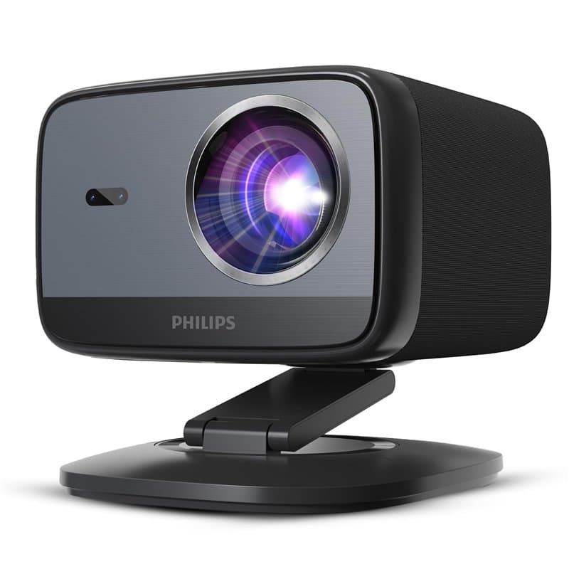 Philips, Neopix 450 Smart, Vidéoprojecteur Home cinéma, Full HD 1920 x 1080p, 500 Lumens Ainsi, Google TV, Source Lumineuse LED,