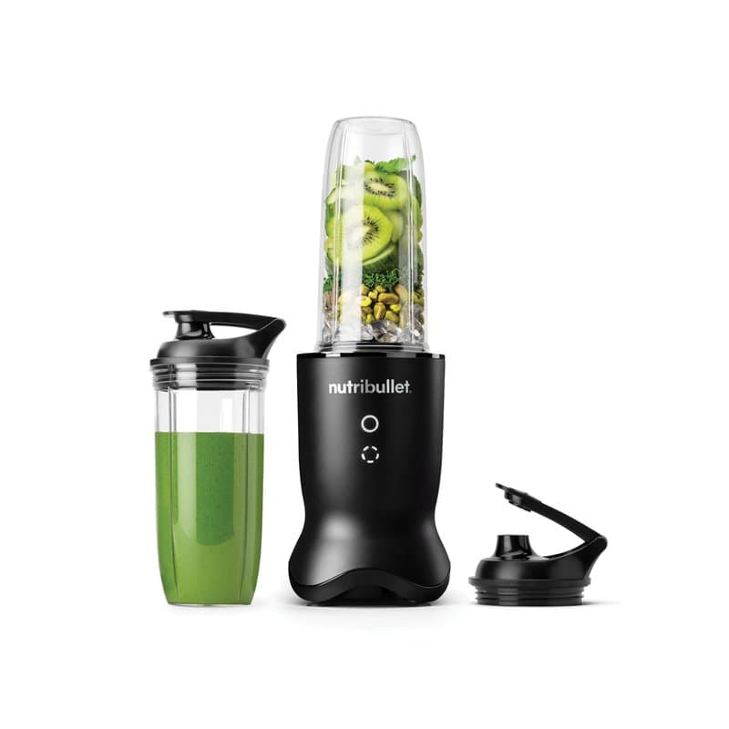 nutribullet Ultra NB1206MB, Personal Blender, Lames en Acier Inoxydable, Blender à Smoothie, 2 Tasses en Tritan de 900ml et 700m
