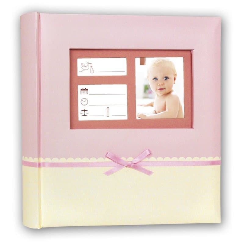 Zep DE46200P Denise Album Photo à 200 Pochettes Papier Laminé Rose/Beige 11 x 16 cm