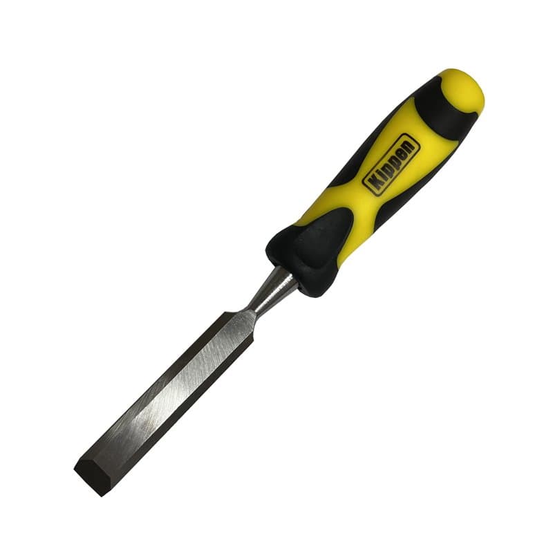 Kippen 1086CX - Ciseau à bois avec lame en acier au chrome Vanadium de 12 mm